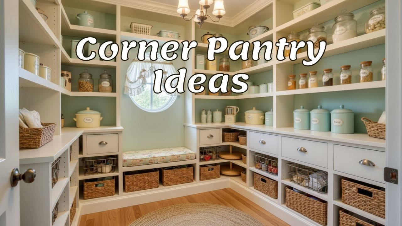 Small Corner Walk-In Pantry Ideas That Maximize Storage, Organization, and Style in Tiny Kitchens