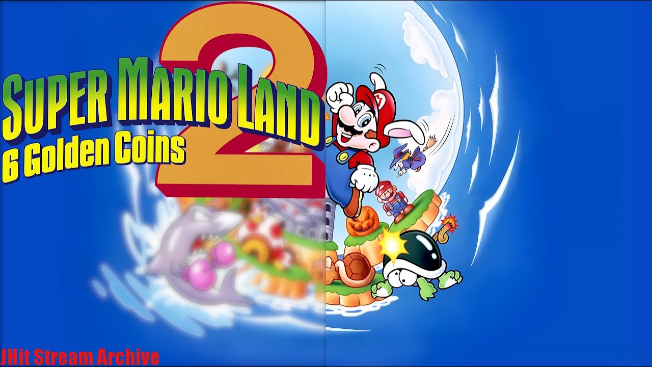 Super Mario Land 2: 6 Golden Coins | First Full Playthrough