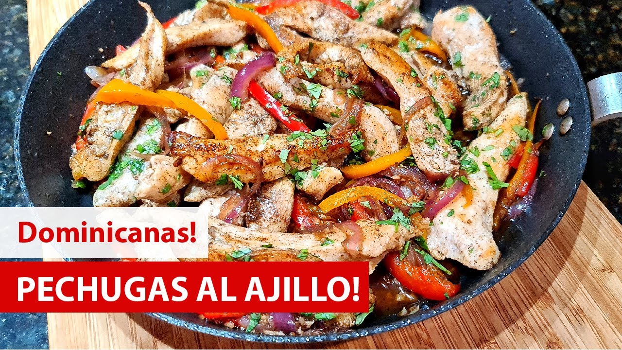 Como hacer Pechugas al Ajillo [ESTILO JOFI] | Cocina Dominicana 🇩🇴