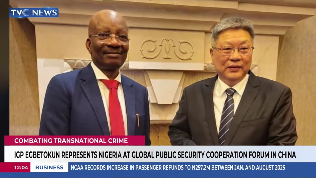 IGP Egbetokun Represents Nigeria At Global Public Security Cooperation Forum In China