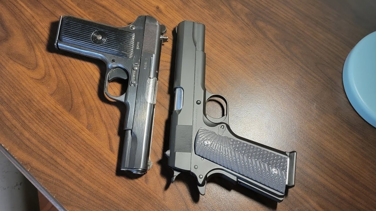 М1911 и ТТ-33 (м57) Отличия и сходства.