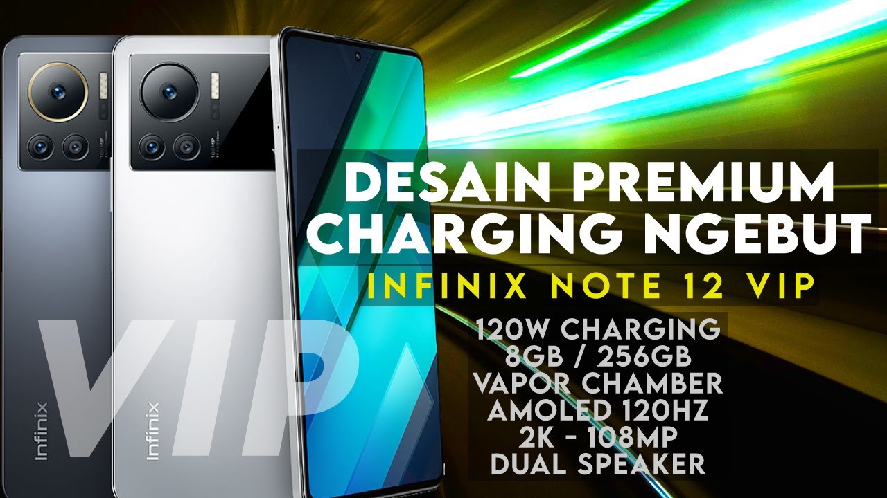 3 Jutaan, Desain & Fitur Premium + Charger 120W: REVIEW Infinix Note 12 VIP