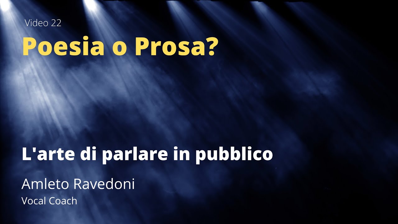 #22 Poesia o Prosa?