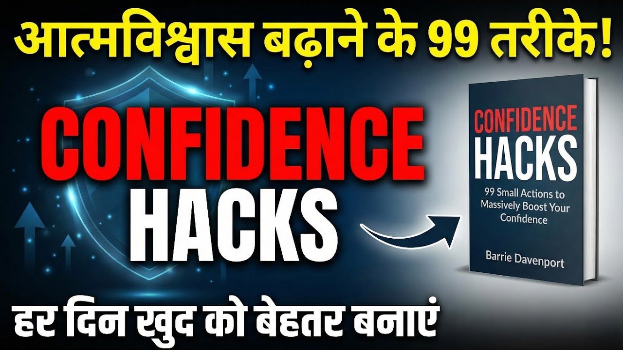 Confidence Hacks by Barrie Davenport Audiobook | Book Summary in Hindi | Self Confidence