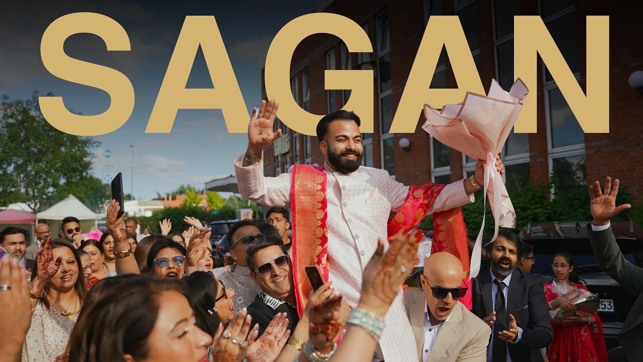 Sagan | Indian Wedding | Elwin Weds Roshni