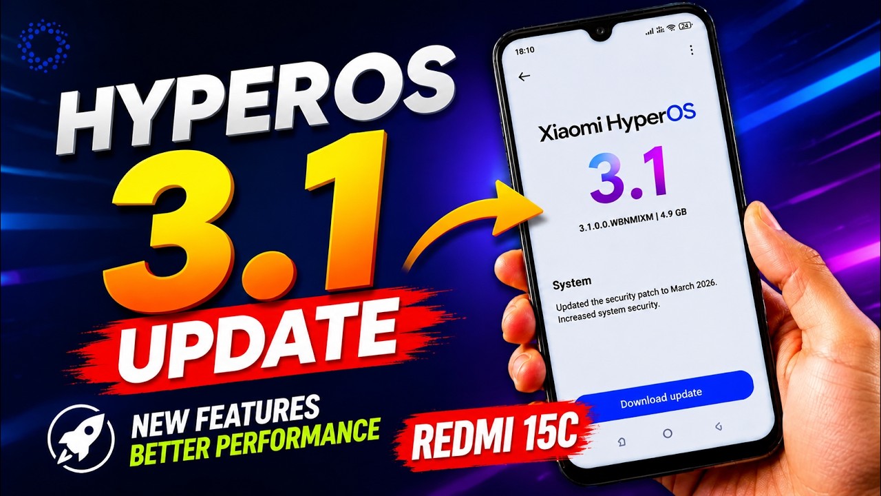 Обновление Xiaomi HyperOS 3.1 для Redmi 15C | Новые функции, повышение производительности и оптим...