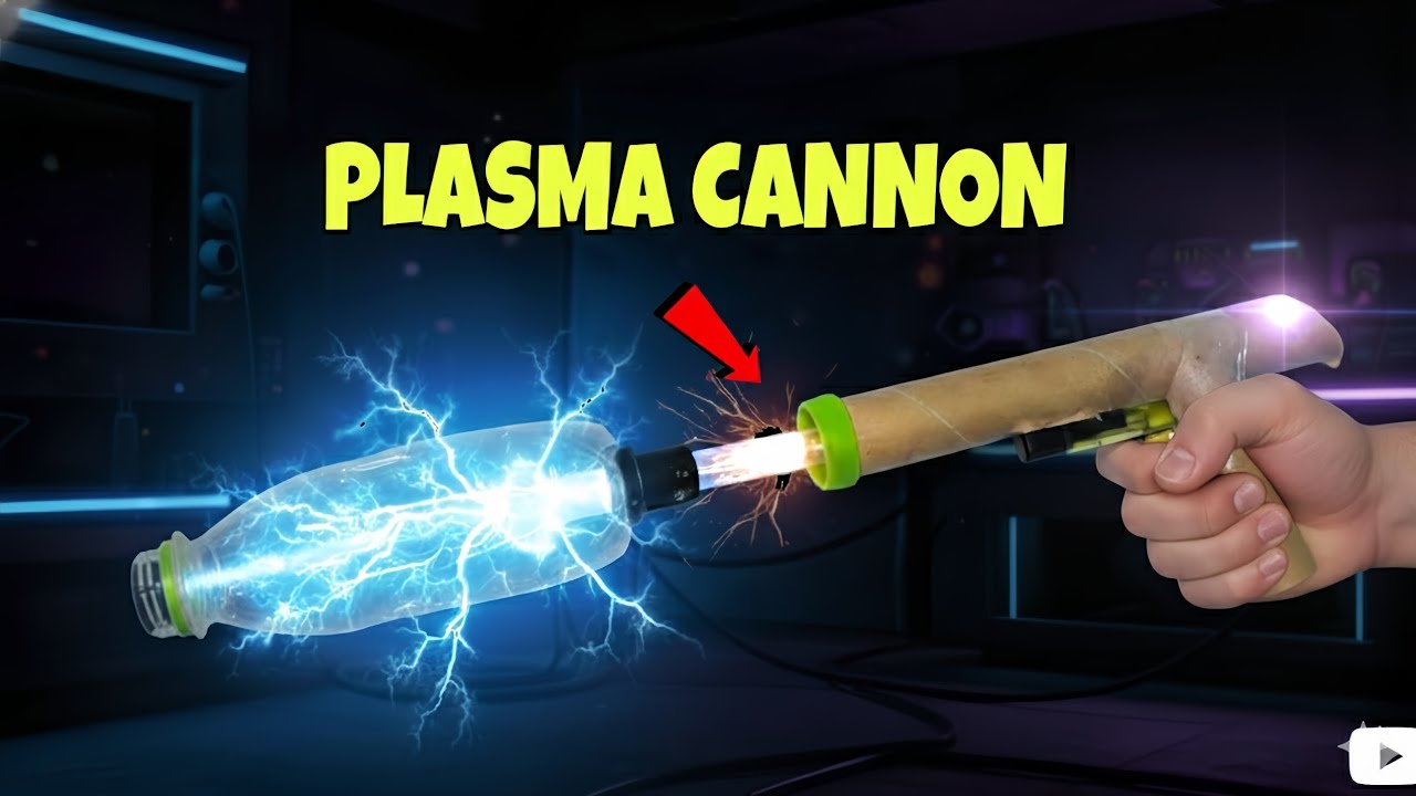 How To Make Plasma Cannon|| So Simple||