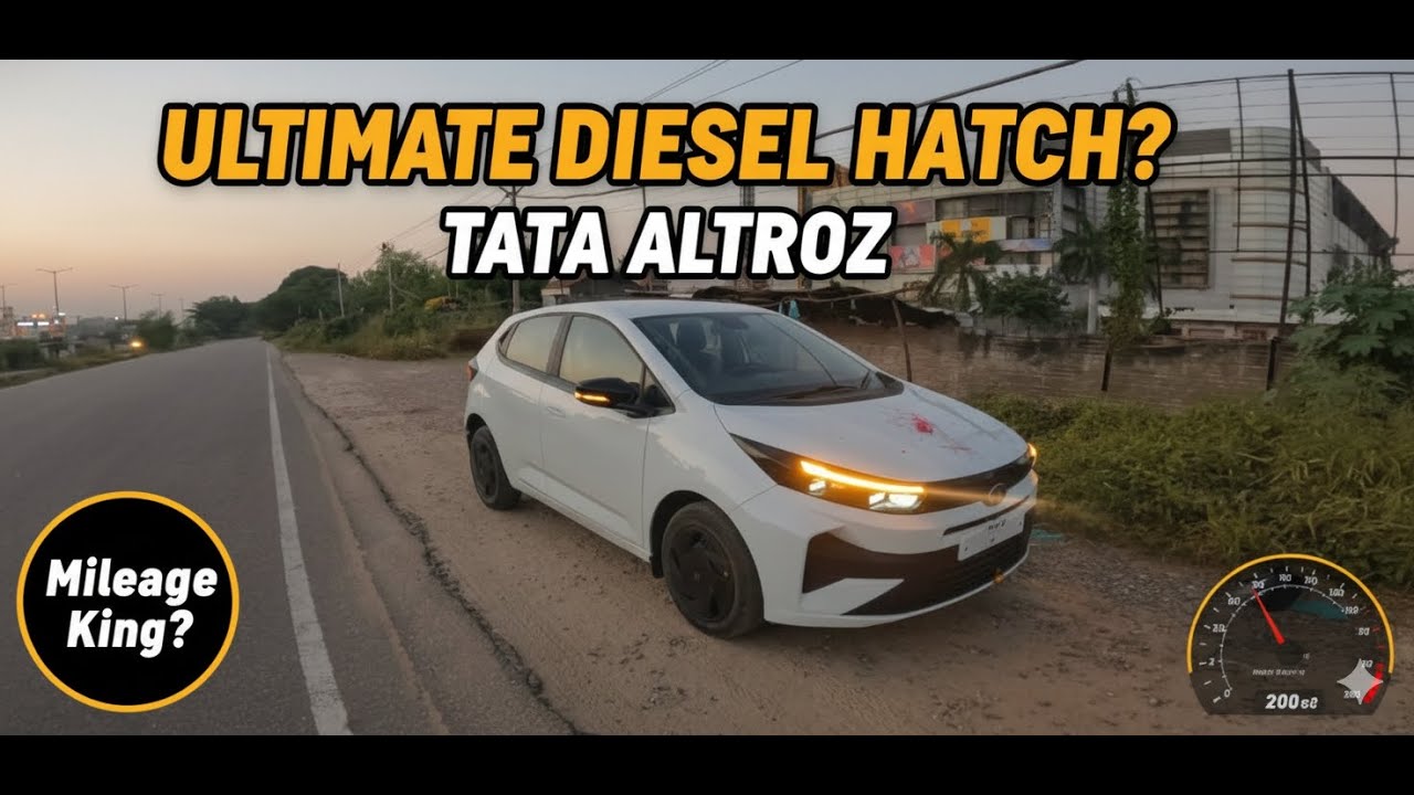 Tata Altroz Facelift Diesel 2025 Ride Review | Mileage Test | Most Value For Money Varient?