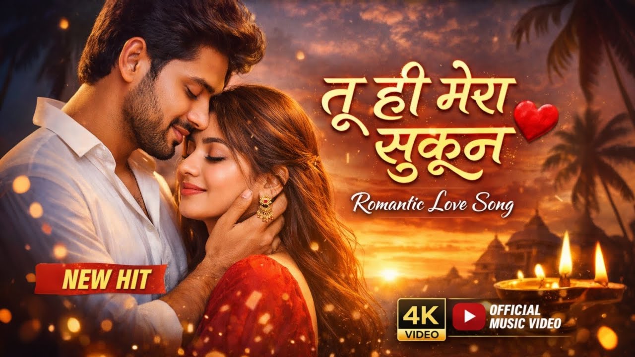 “New Hindi Romantic Song | तू ही मेरा सुकून | South Style Love Song | Viral Love Song”#NewHindiSong