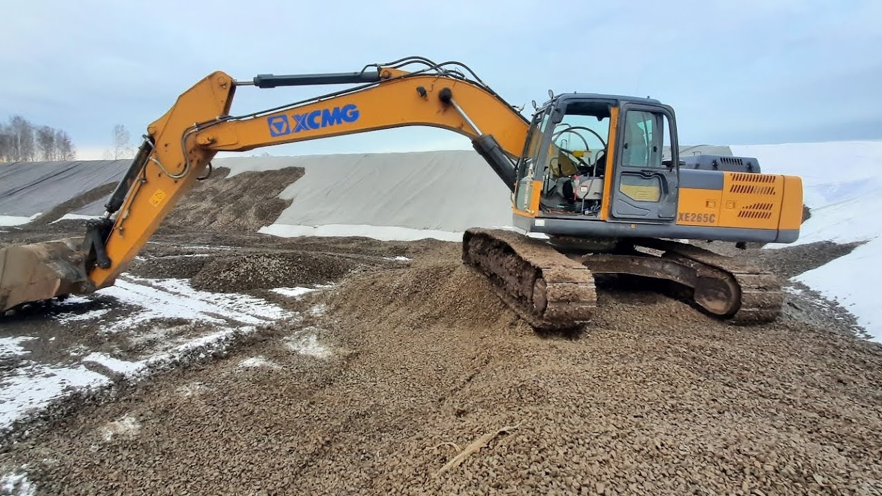 как я получал новый экскаватор, китаец часть 2.   XCMG
