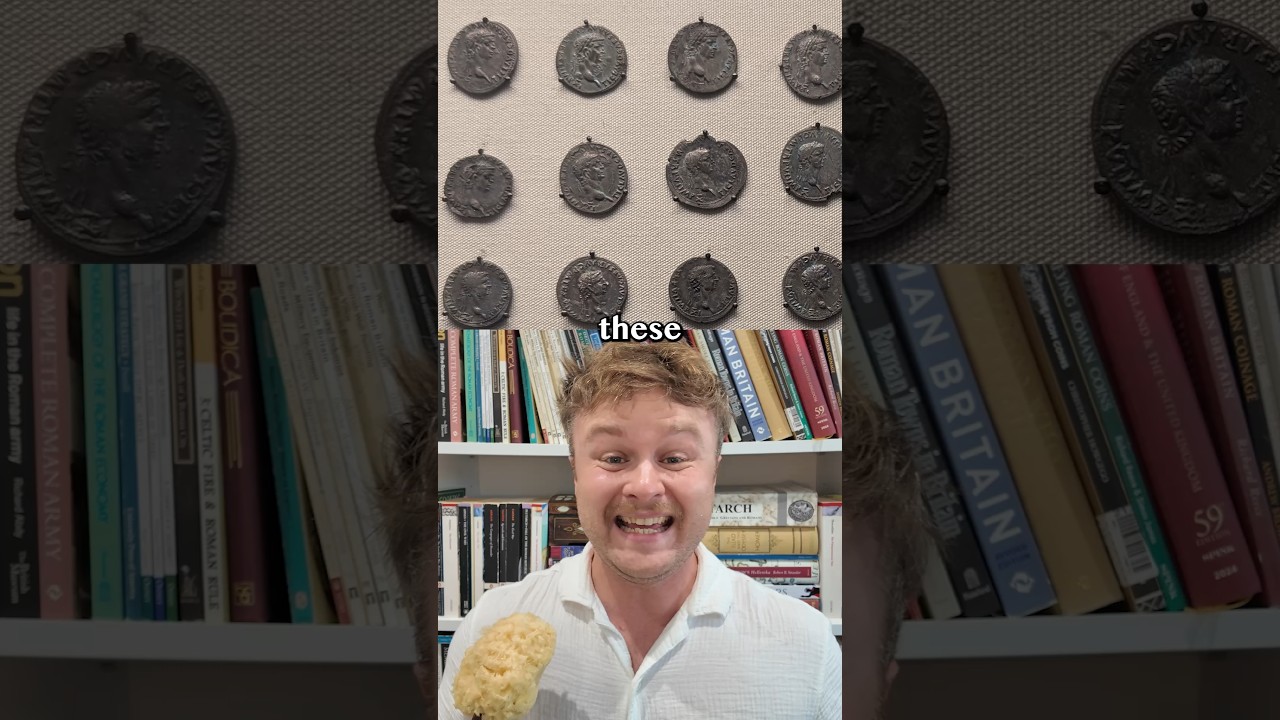 These Roman coins are all 1,900 year old fakes