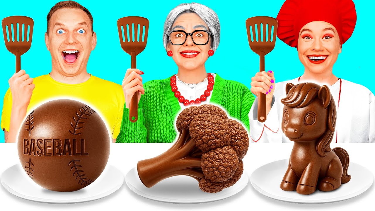 Tantangan Masakanku vs Nenek | Pertarungan Dapur Fantastis BaRaFun Challenge