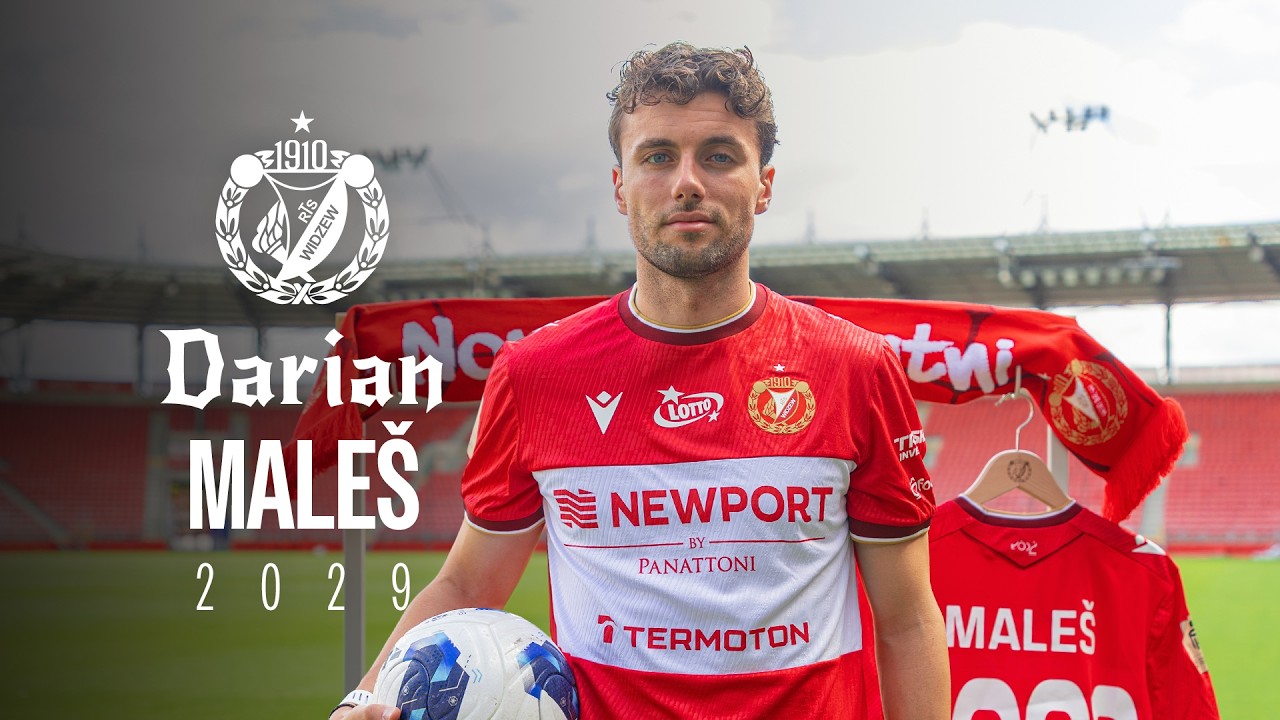 NOWY W SZATNI - Pierwszy wywiad z Darianem Male&scaron;em w barwach Widzewa Ł&oacute;dź