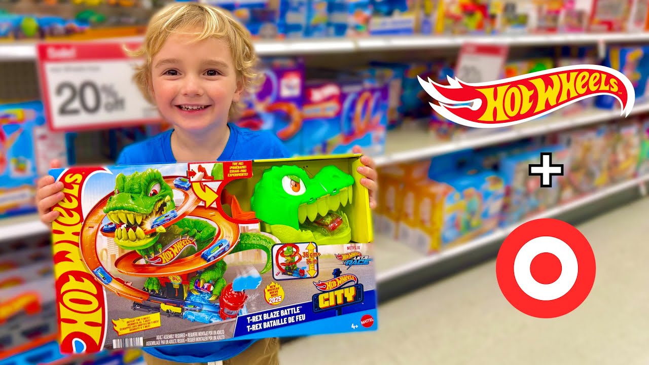 I Let My 4 Year Old Buy ANY Hot Wheel Toy He Wants!