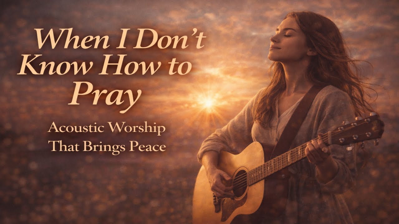 When I Don’t Know How to Pray | Acoustic Worship That Brings Peace