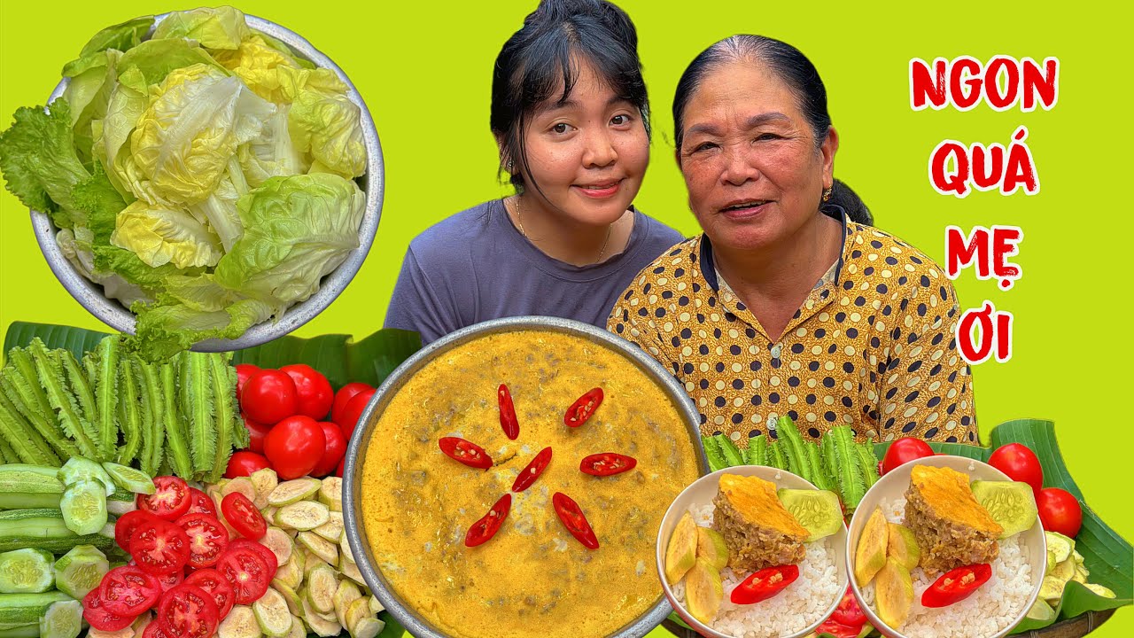 Mắm Chưng Thịt Miền Tây Cuộn Rau&Bí Quyết Chưng Mắm Ko Đọng Nước Mà Ko Phải Ai Cũng Biết