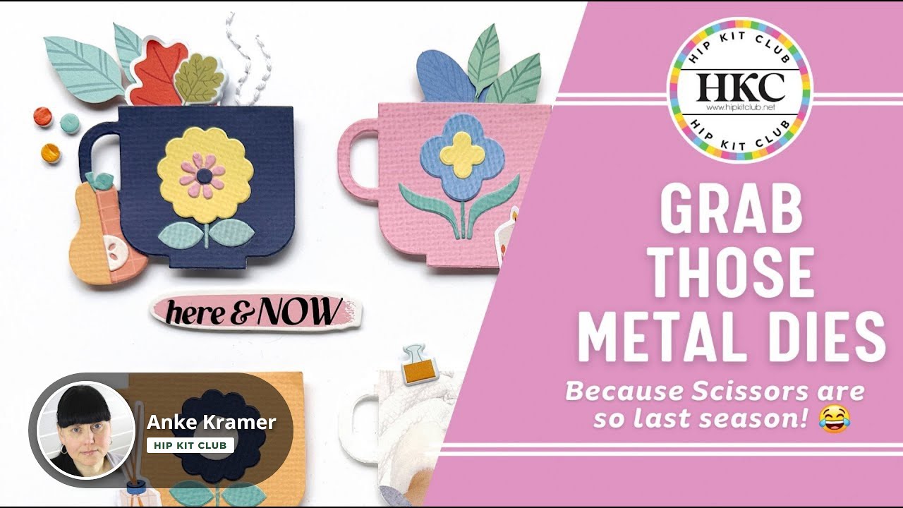 Tea Cup Die Set Grid Layout | Anke Kramer | Sep 2025 Hip Kits
