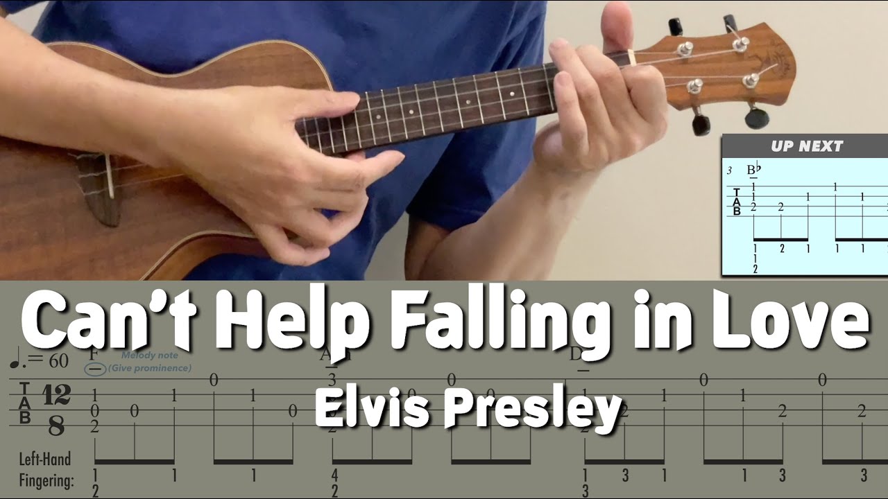 Can't Help Falling In Love / Elvis Presley (Ukulele) [TAB]
