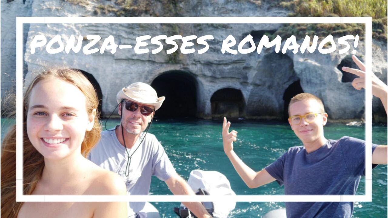 VLOG 25 - CONHE&Ccedil;A PONZA! UMA ILHA VULC&Acirc;NICA  CHEIA DE HIST&Oacute;RIA E BELEZAS NATURAIS