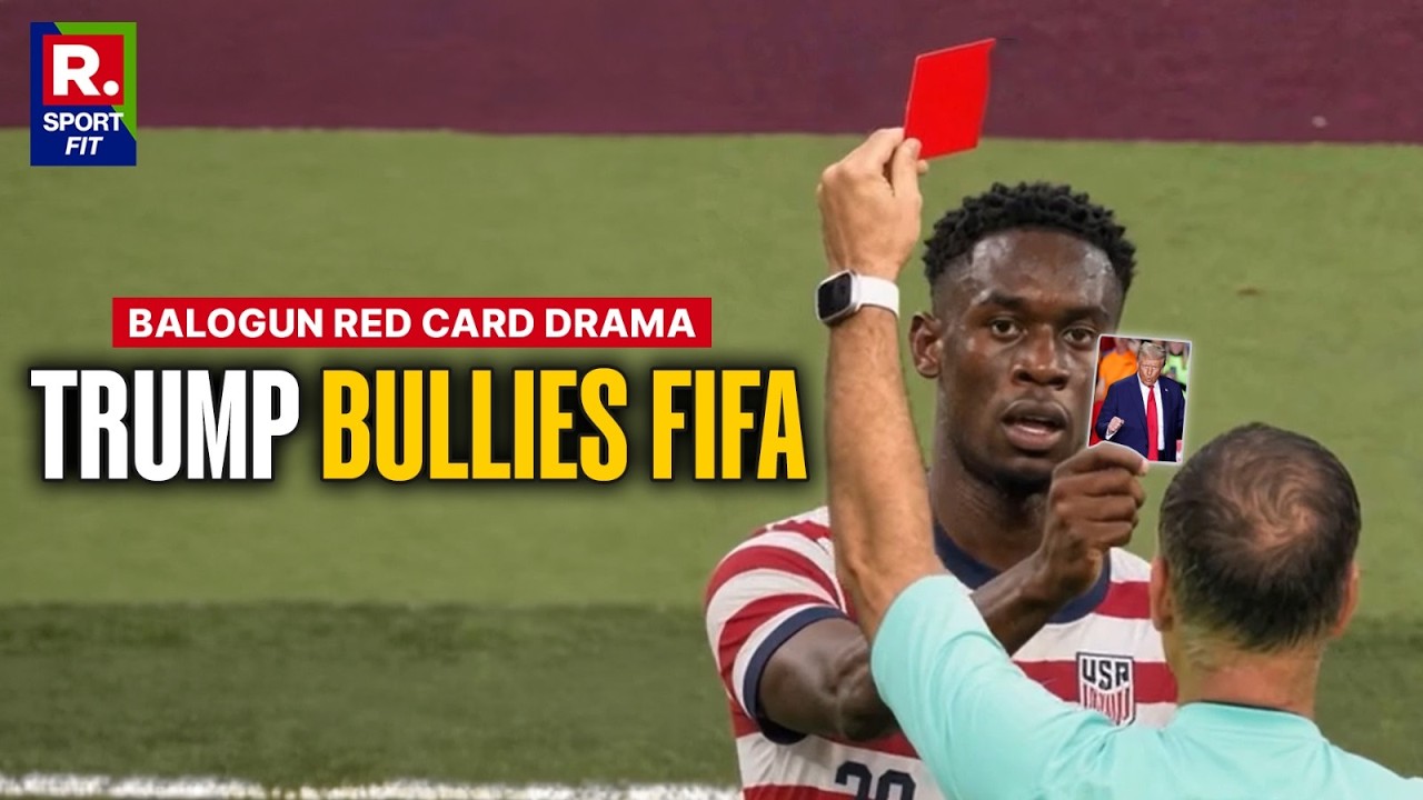 Trump Calls FIFA Over Balogun Red Card, But USA Still Loses To Belgium | World Cup