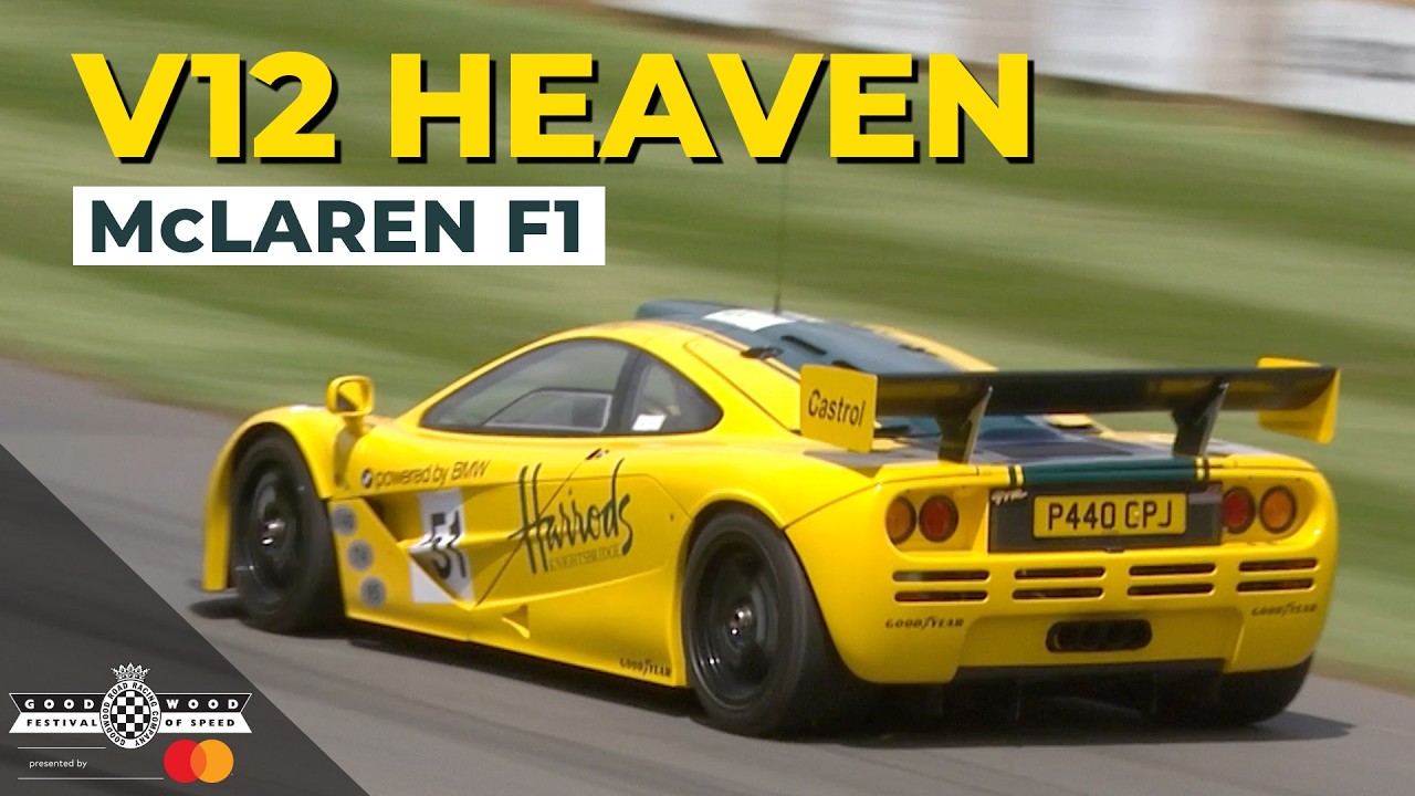 13 best McLaren F1 runs up the Goodwood Hill | + Bonus footage