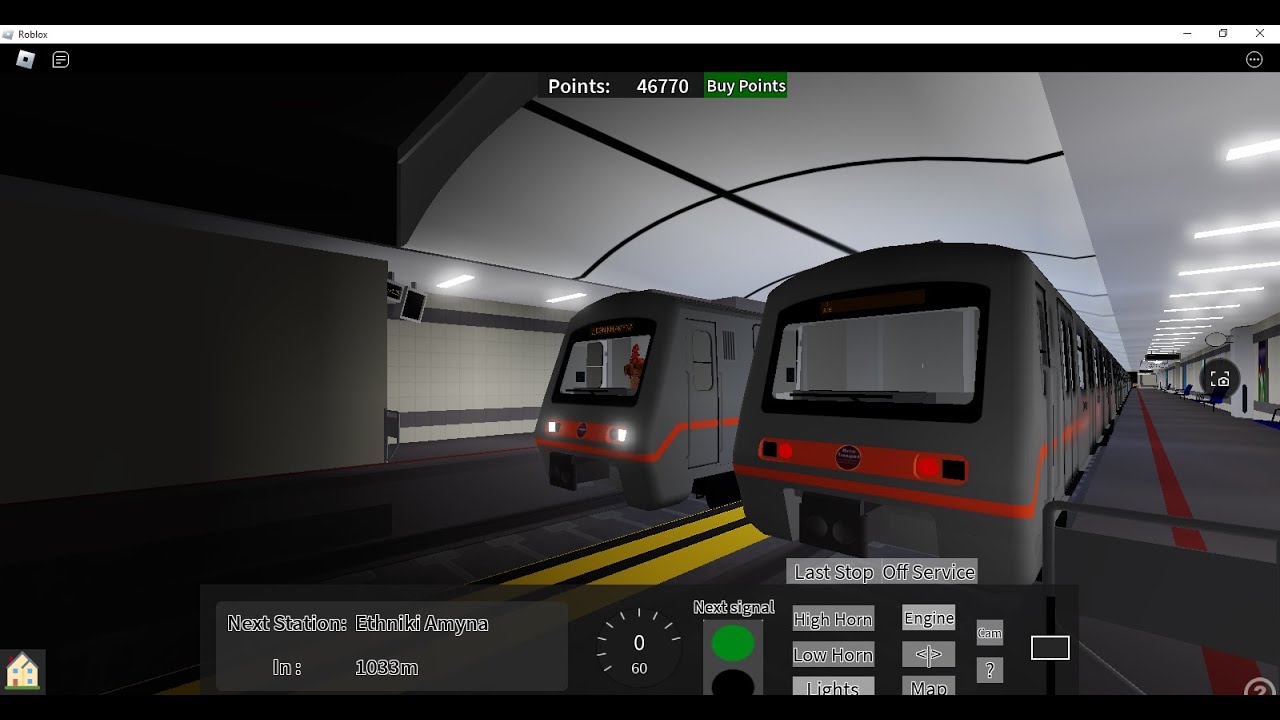 (Roblox) Metro Transport | The day before the update/Driving on line 3