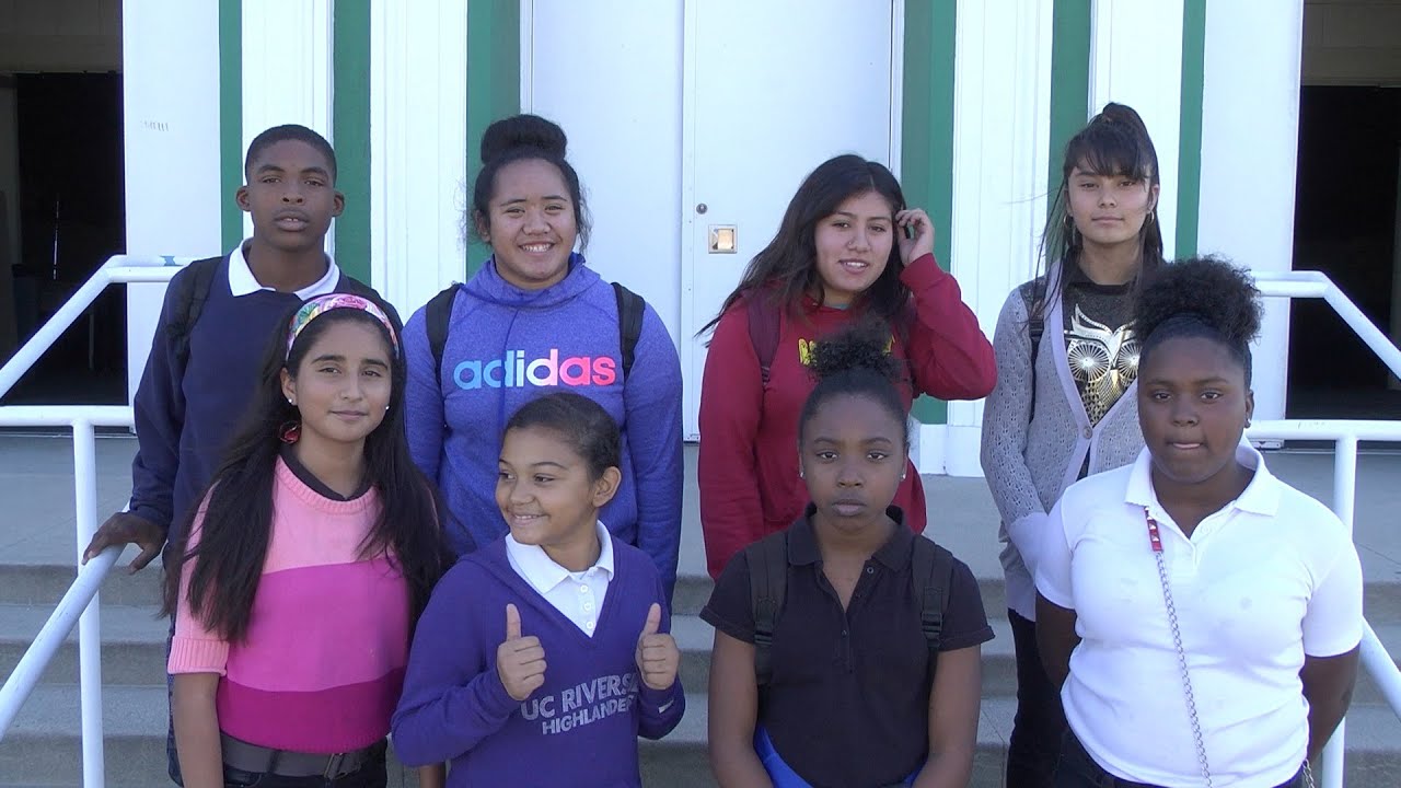 What Enterprise Middle School Students Are Thankful For