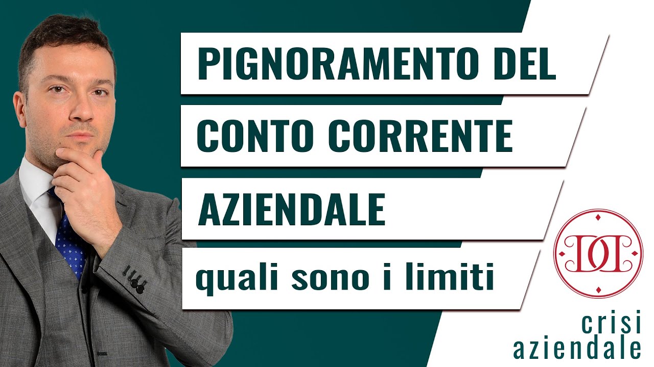 Pignoramento del conto corrente aziendale: quali sono i limiti