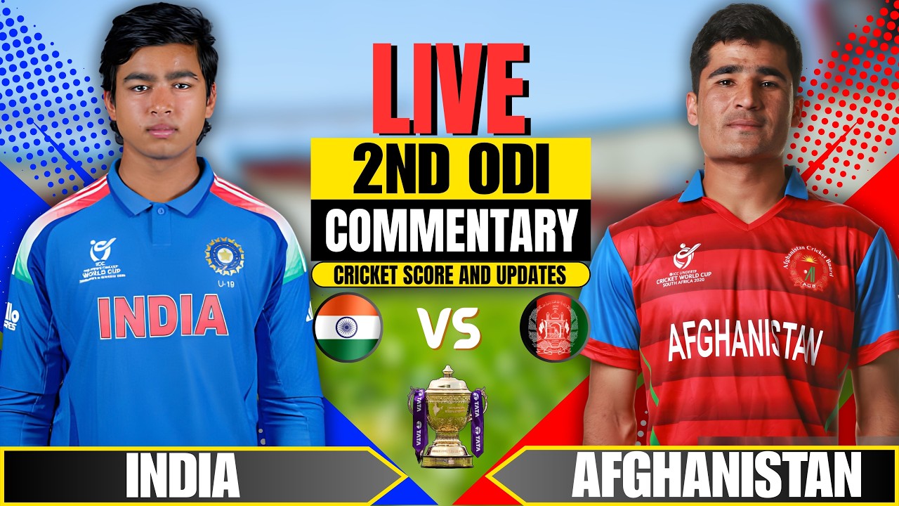 Live: Ind vs Afg 1st Innings Last Overs | Cricket Analysis & Commentary | Tri-Series 2026