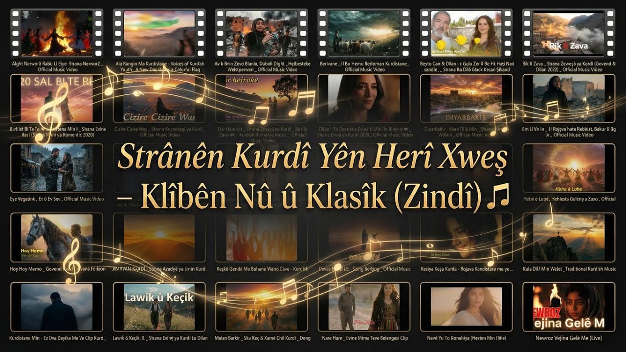 🔴  Kl&icirc;b&ecirc;n Kurd&icirc; Y&ecirc;n Dilxwazkir&icirc; - Ji Klas&icirc;kan Heta Stran&ecirc;n N&ucirc; 🔴 | Official Music Video