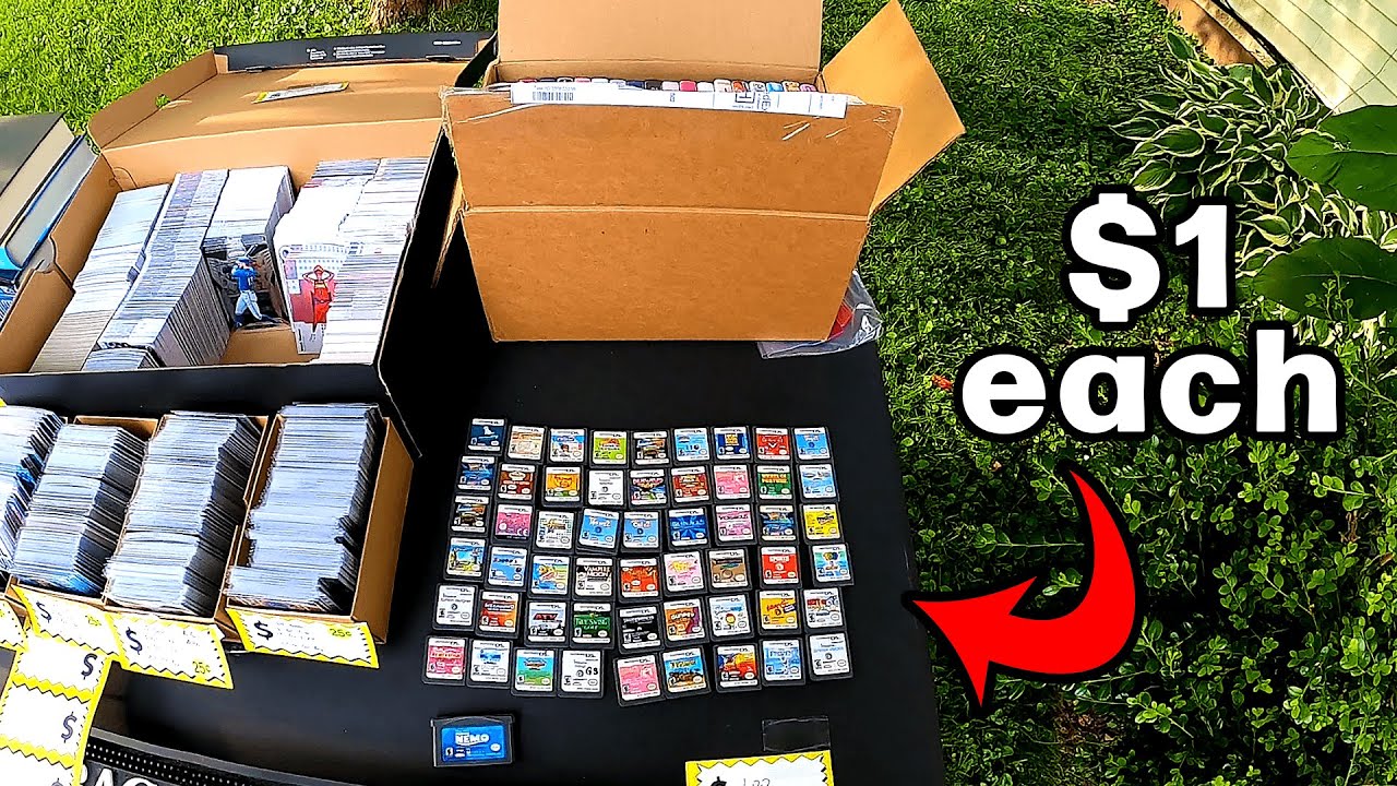 Can you still find Video Games at Yard Sales?