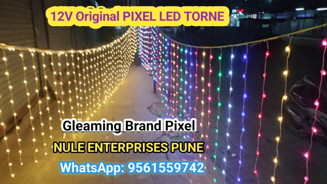 Теплый белый (золотистый) и многоцветный пиксельный светодиод Toran