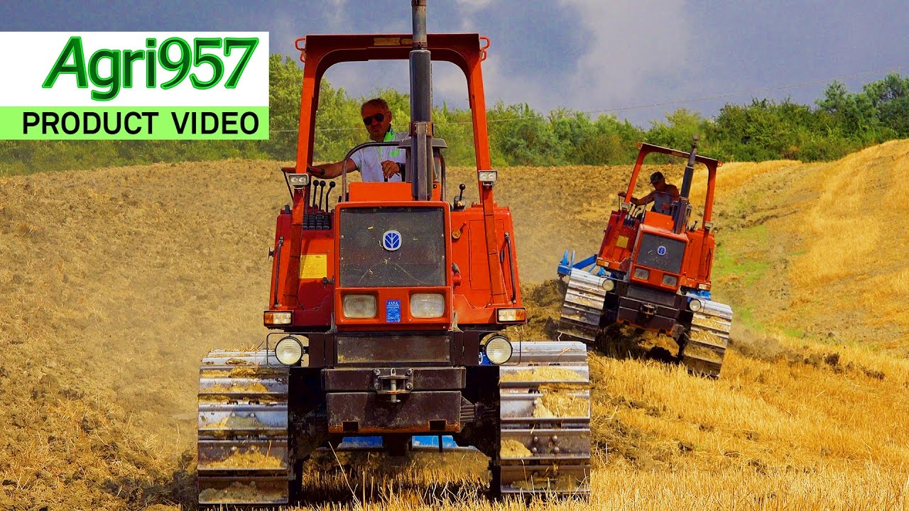 RIPUNTATORI RAPTOR 5 con CARRELLO IDRAULICO - DI RAIMONDO | 2x FIATAGRI 160-55 | HILL WORK 4K