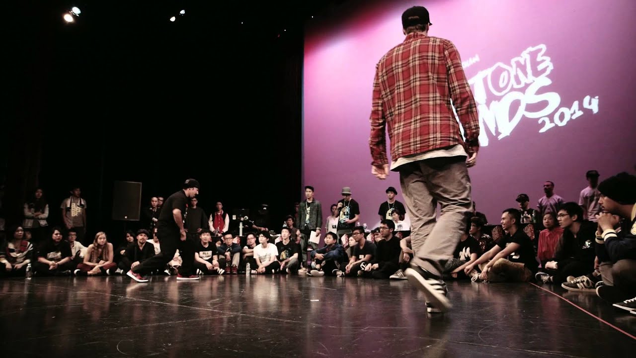 Last One Stands 2014 Popping Quarter-Final: BREEZE LEE (USA) VS WONDER BREAD (Vancouver)