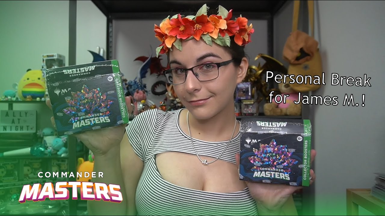 Feast or Famine! | MTG COMMANDER MASTERS COLLECTOR BOOSTER BOX OPENING X2 FOR JAMES M.
