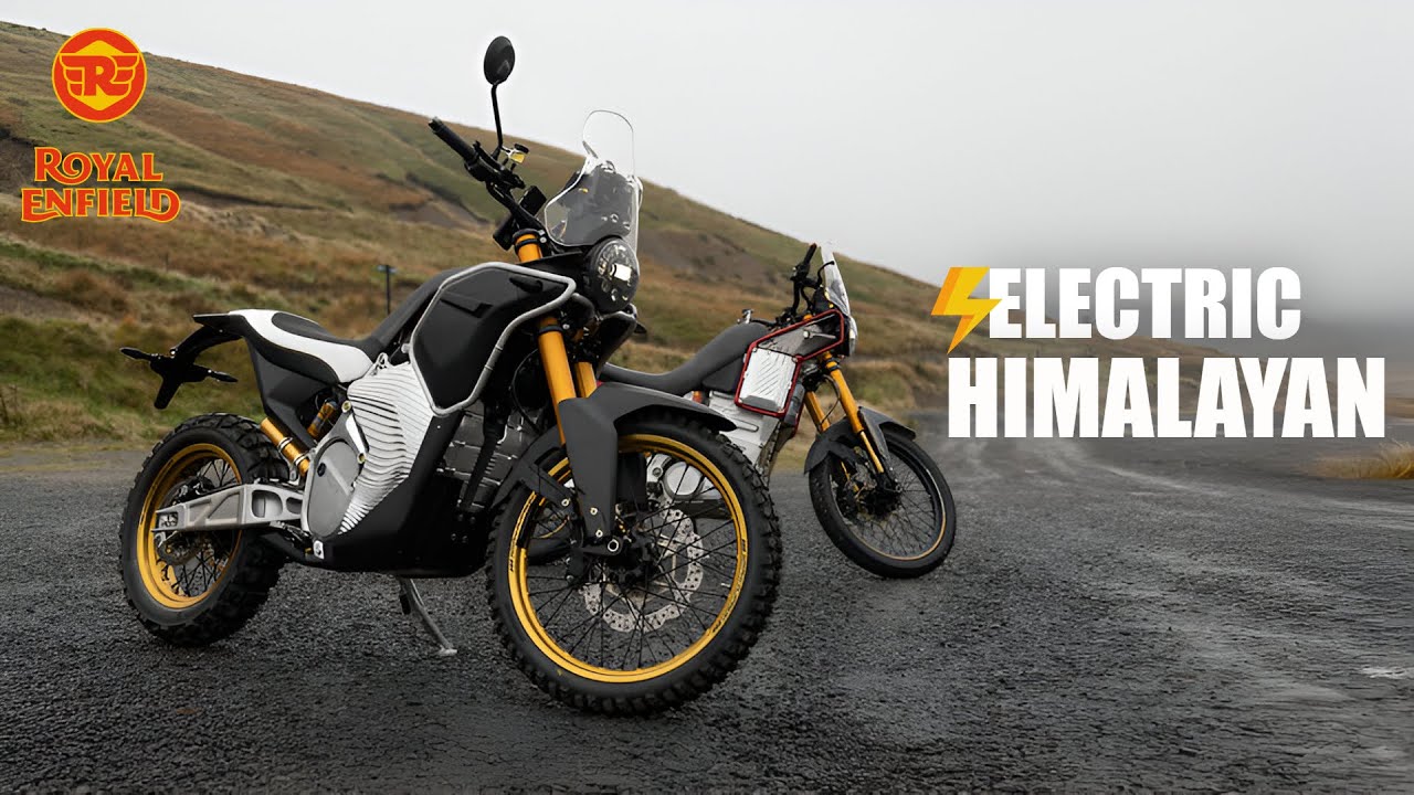 New Royal Enfield Him-E ⚡ Upcoming Electric Adventure Bike