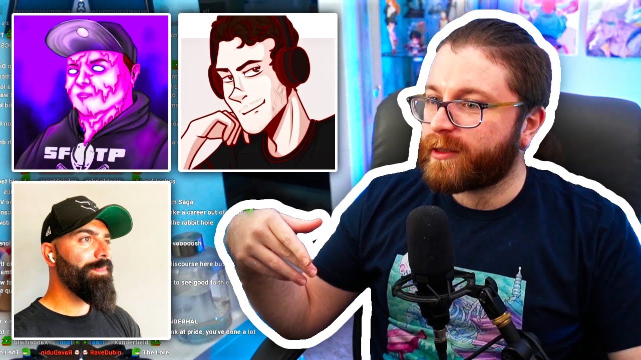 Vaush praises Nicholas DeOrio, Xanderhal, and watches Keemstar being an a-hole...