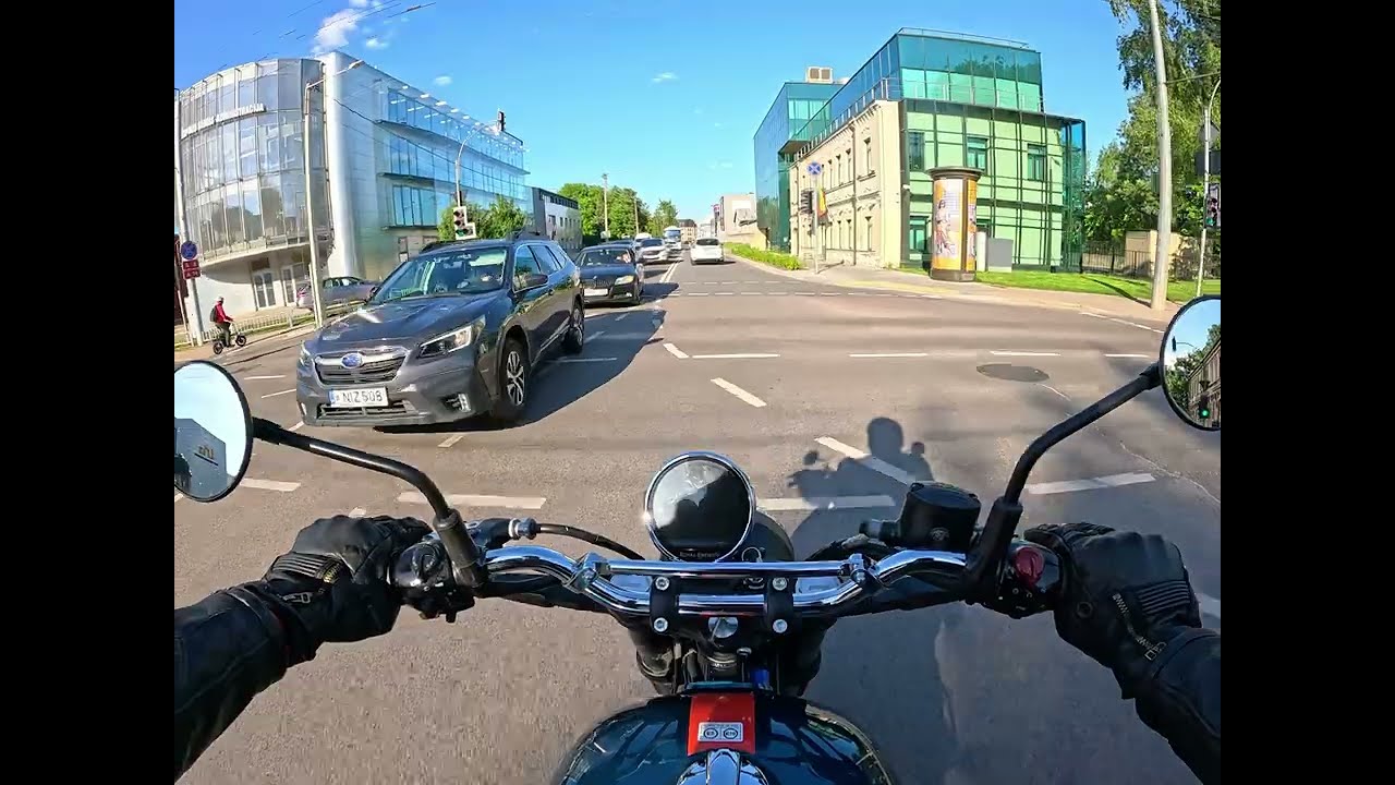 2025 Royal Enfield Bear 650 | POV test Ride | 4:3 aspect ratio