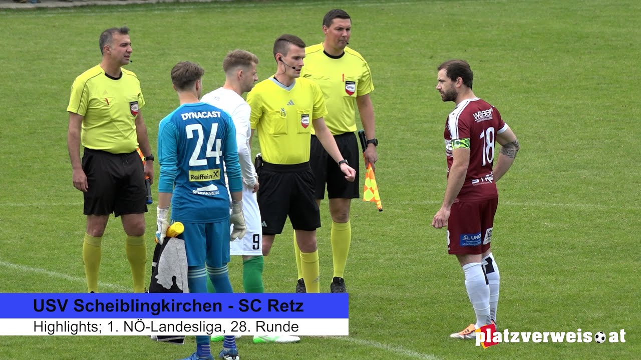 Highlights Scheiblingkirchen - Retz, NÖ-Landesliga 24/15