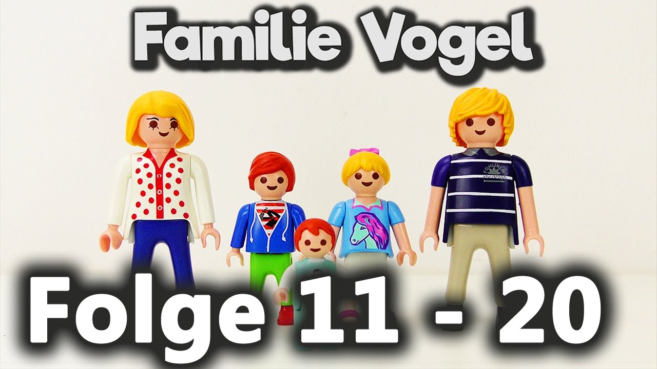 Playmobil Film Deutsch - FAMILIE VOGEL Folge 11-20 | 1 Stunde Spaß | Spiel mit mir Kinderspielzeug