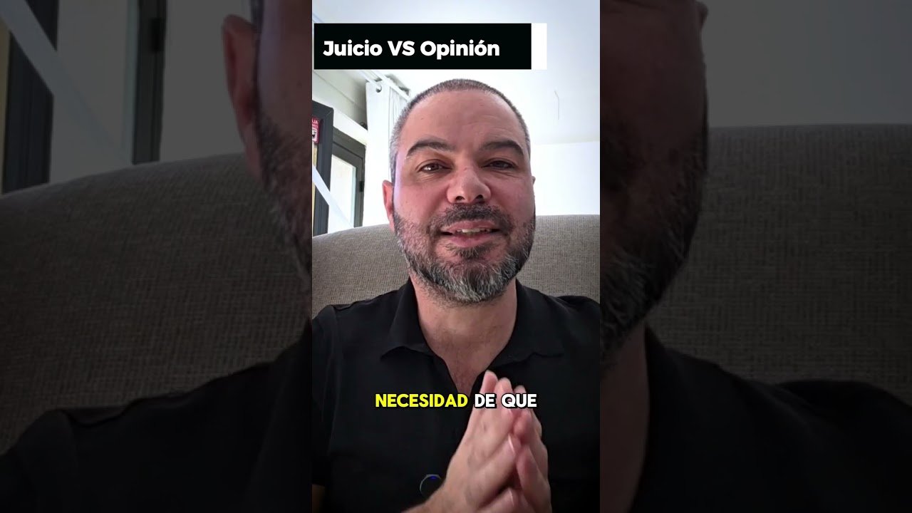 Diferencia entre juzgar y opinar - Shivagam