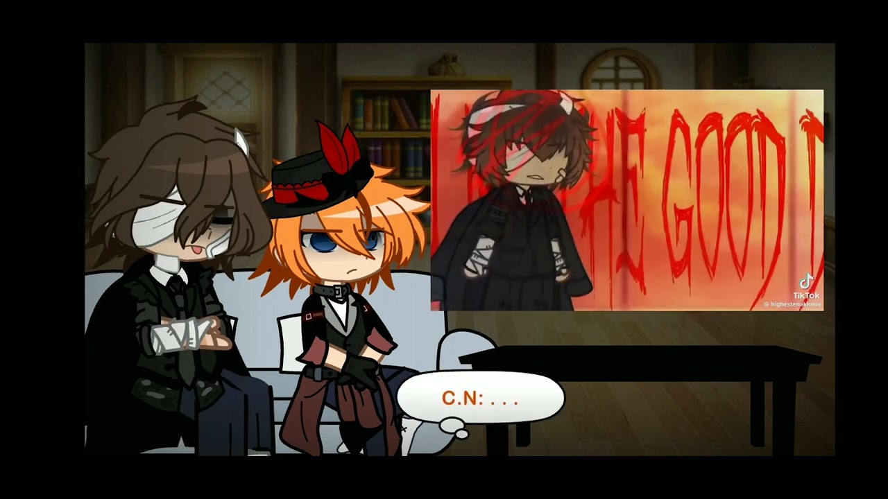 || Past Soukoku React!! || Angst! || Short || Part 1 || Nobody ||