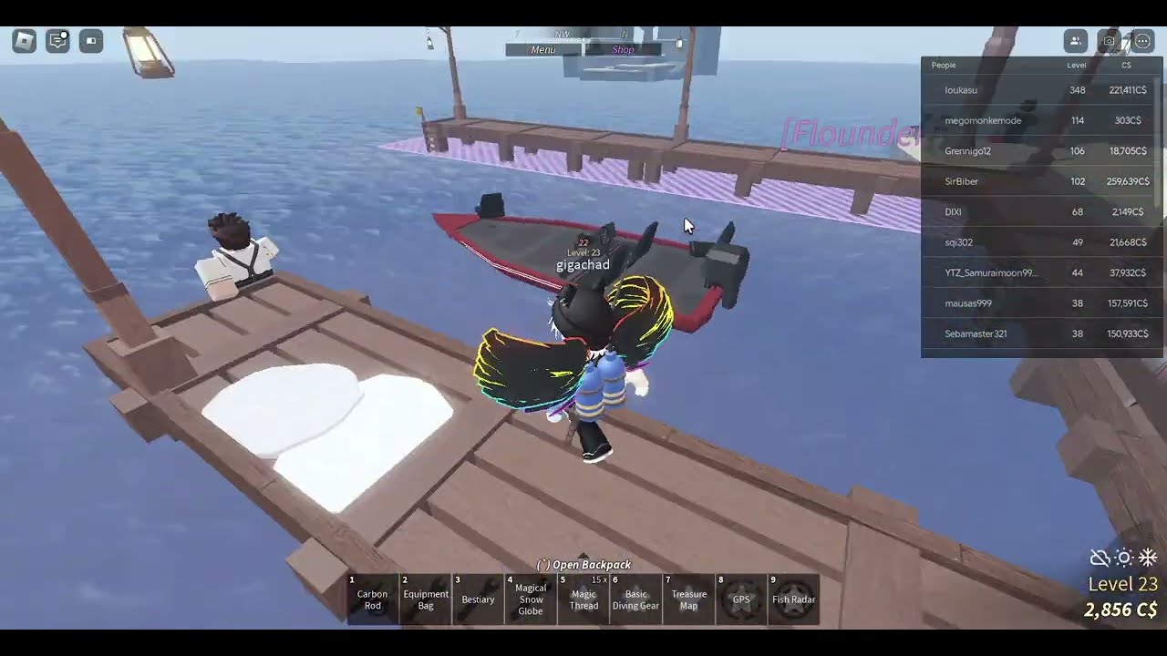 Roblox Fishing – pływam po oceanie i łowię ryby! 🌊🎣