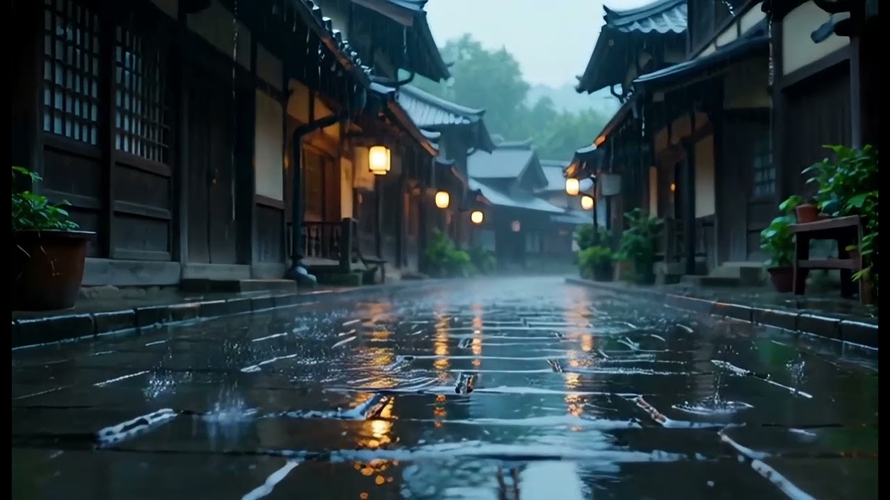 Gentle RAIN WHITE NOISE for sleeping relaxing focus for reading