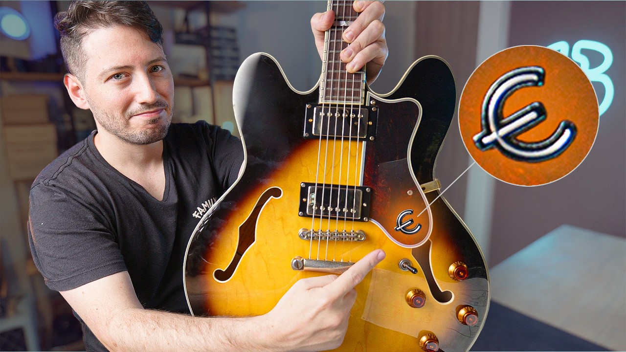 La mejor guitarra que compre en MUCHOS años (Epiphone Sheraton II)