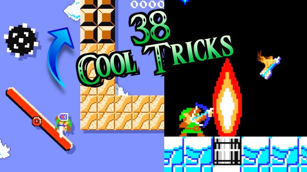 38 AWESOME Things You Can Do With Link in Mario Maker 2!!!