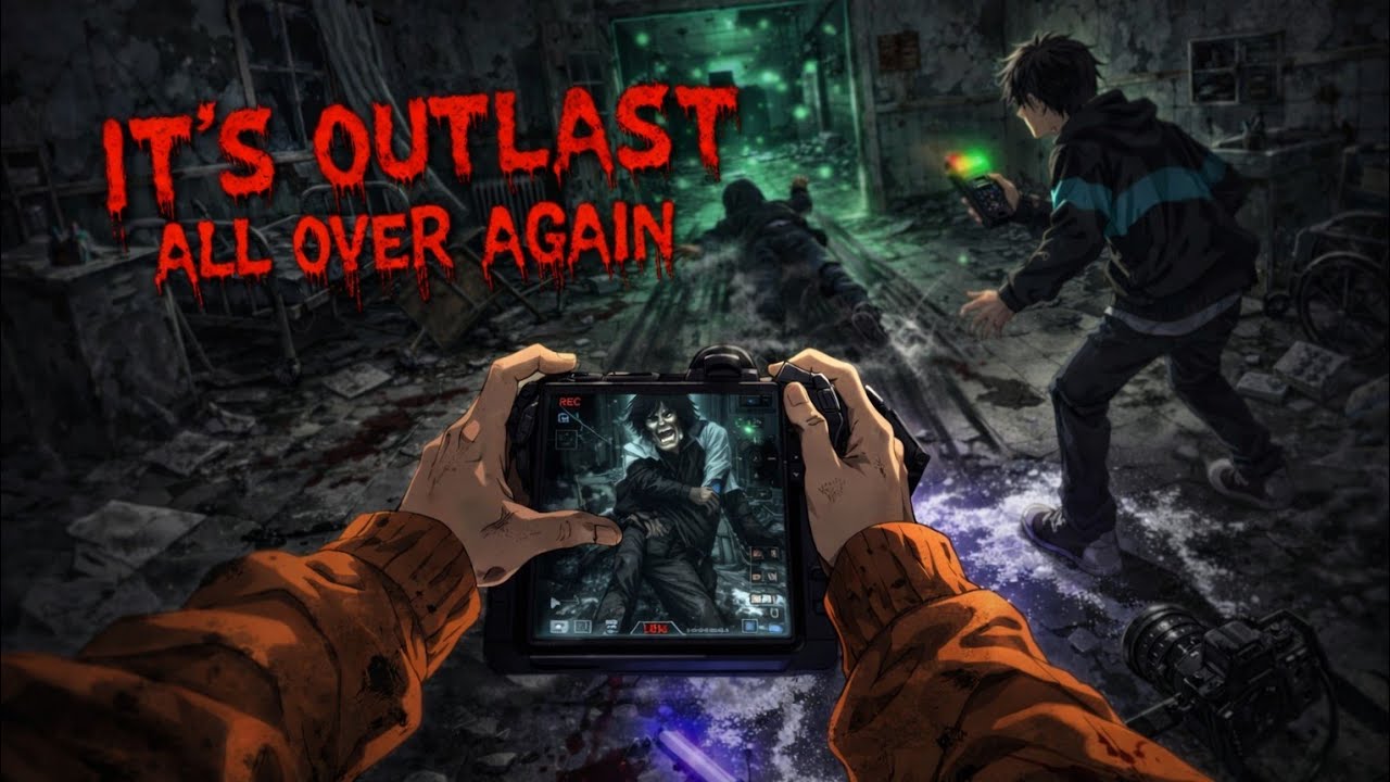 Phasmophobia (IT'S OUTLAST ALL OVER AGAIN) ft nightmare Death zone