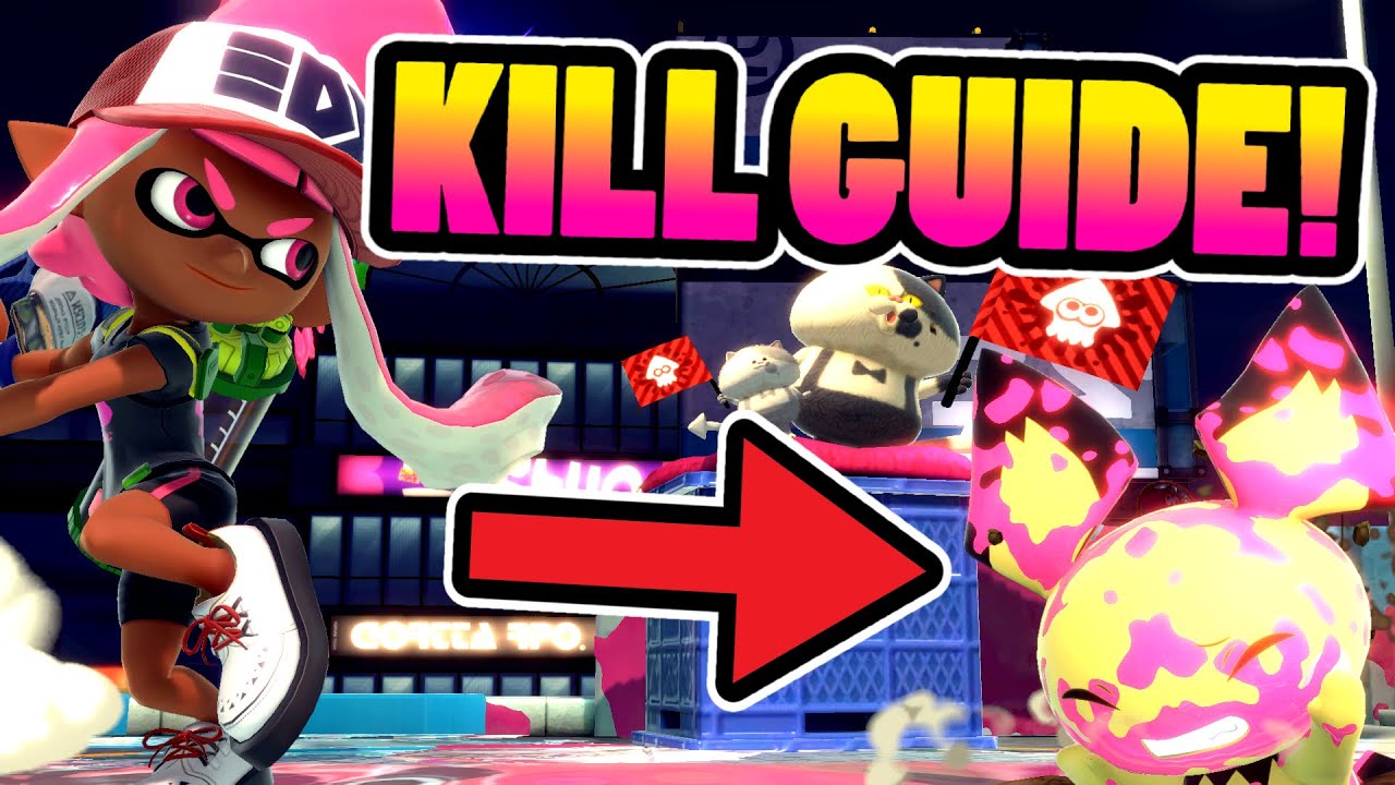 INKLING KILL GUIDE! | How to Kill Better with Inkling! (Smash Ultimate)