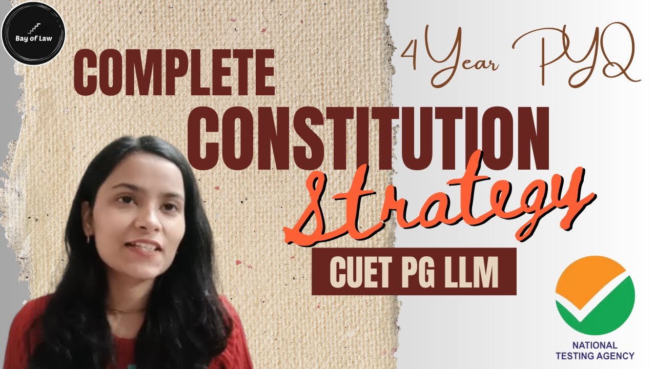 CUET PG LLM 2026 | Constitution Strategy | 4-Year PYQ Analysis | DU, BHU, BBAU, CUSB