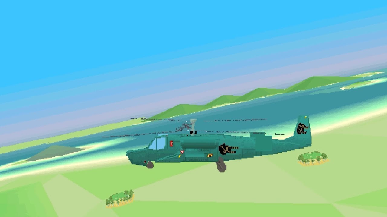 Ka-50 Hokum - SVGA PC DOS gameplay [Simis, 1995]